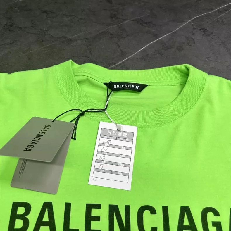 Balenciaga Balenciaga Seven-language long-sleeve T-shirt Size US L / EU 52-54 / 3 - 3 Thumbnail