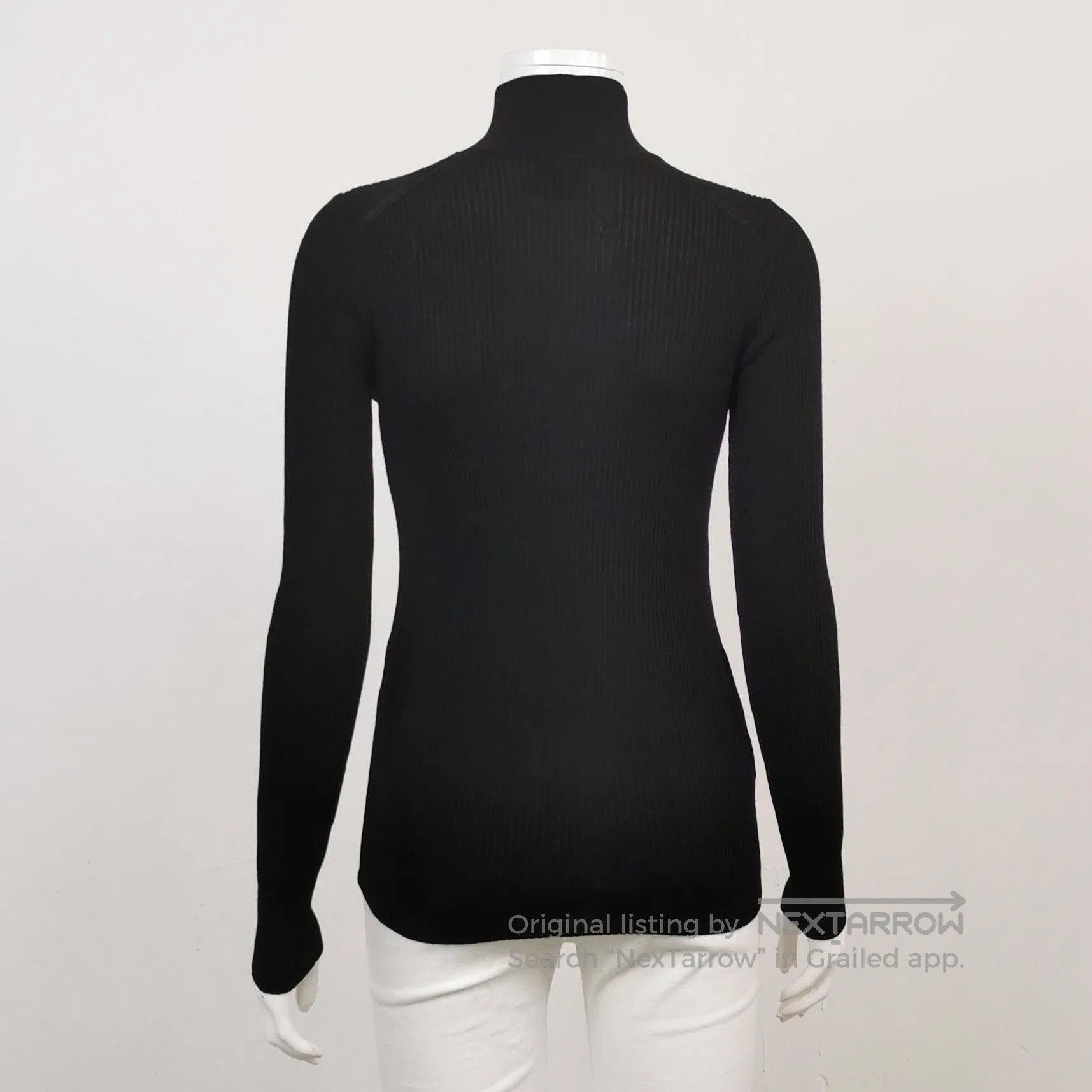 Prada Prada Ribbed Wool Turtleneck Sweater . Size M / US 6-8 / IT 42-44 - 2 Thumbnail