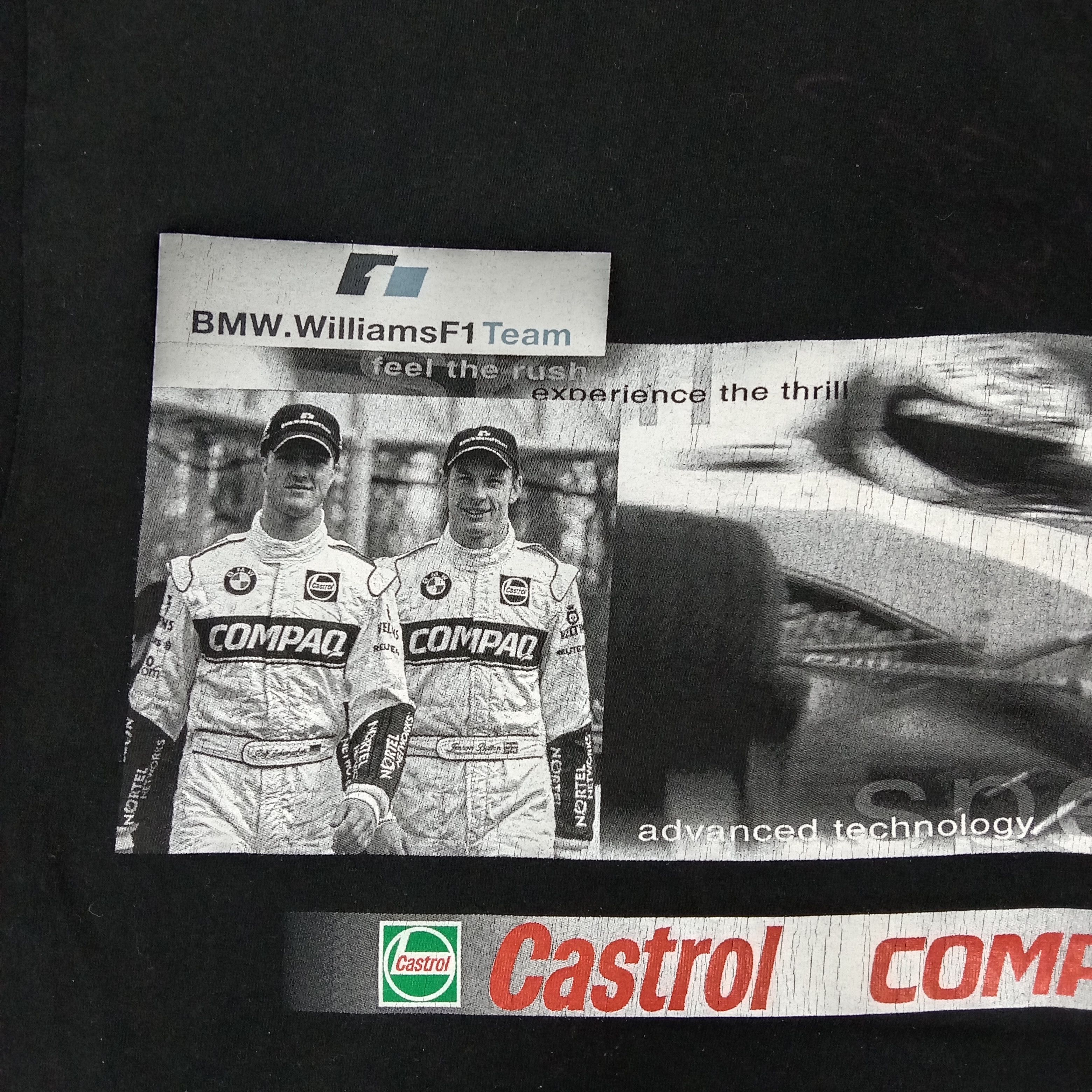 BMW Castrol BMW William Formula One Racing Tshirt C267N52 Size US L / EU 52-54 / 3 - 2 Thumbnail