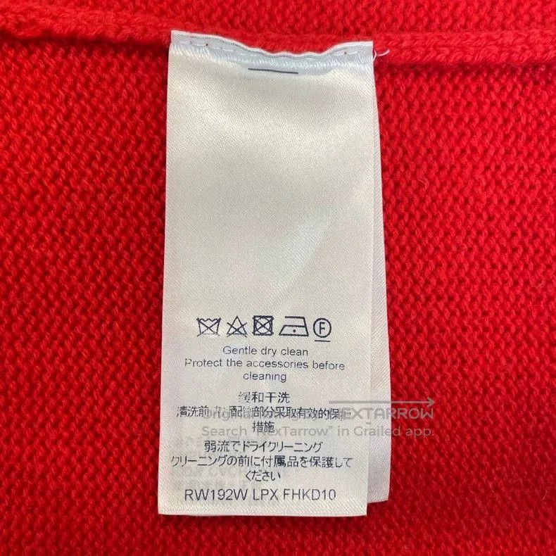 Louis Vuitton Louis Vuitton Red Knit Dress S. Size US S / EU 44-46 / 1 - 6 Thumbnail