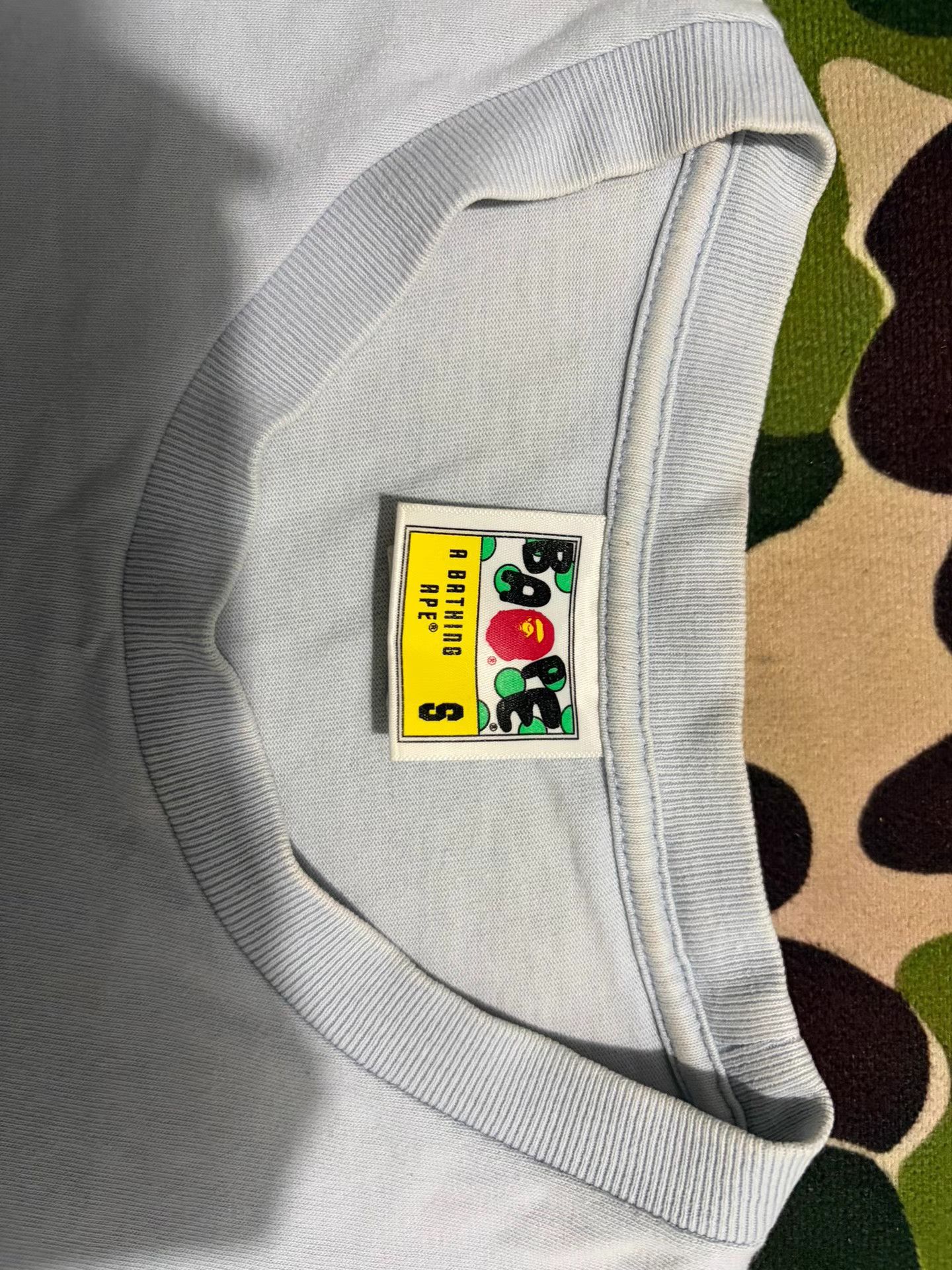 Bape Bape Inverted Ape Head & Letter Print T-shirt Size US S / EU 44-46 / 1 - 3 Thumbnail
