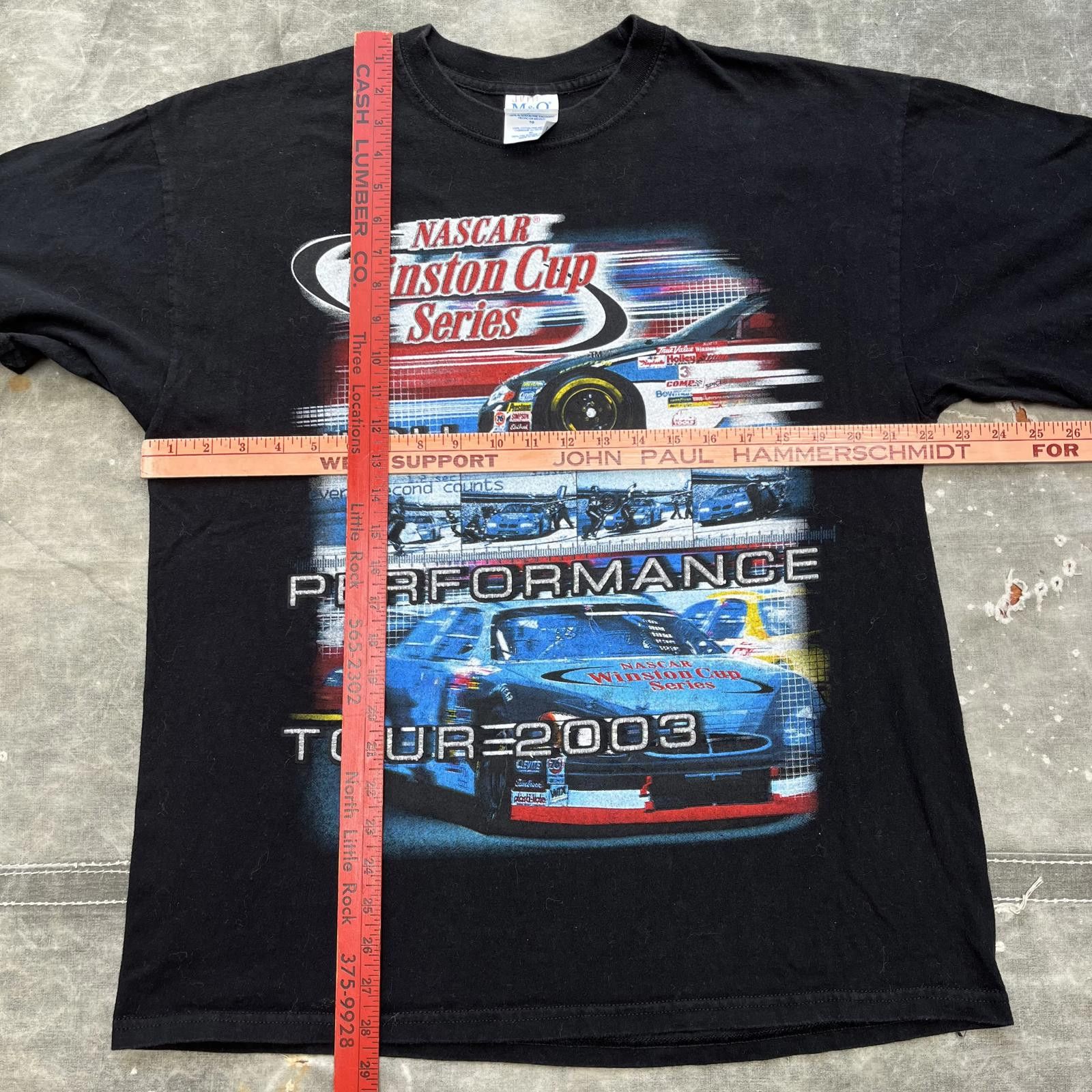 NASCAR × Vintage Vintage Y2K NASCAR Winston Cup Car Racing Shirt Size US XL / EU 56 / 4 - 3 Thumbnail