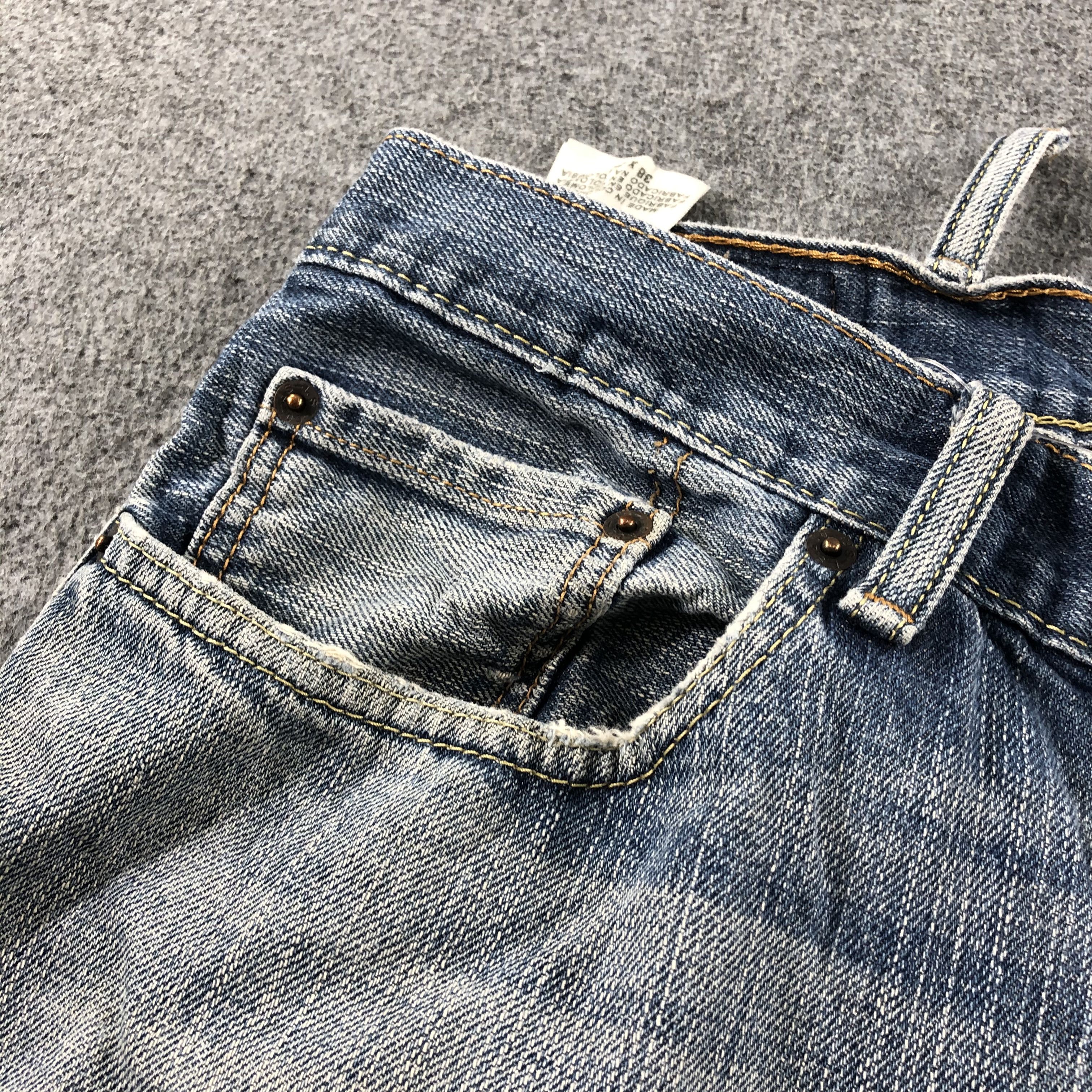 Levi's Vintage Blue Wash Levis 505 Jeans-J2581 Size US 38 / EU 54 - 10 Thumbnail