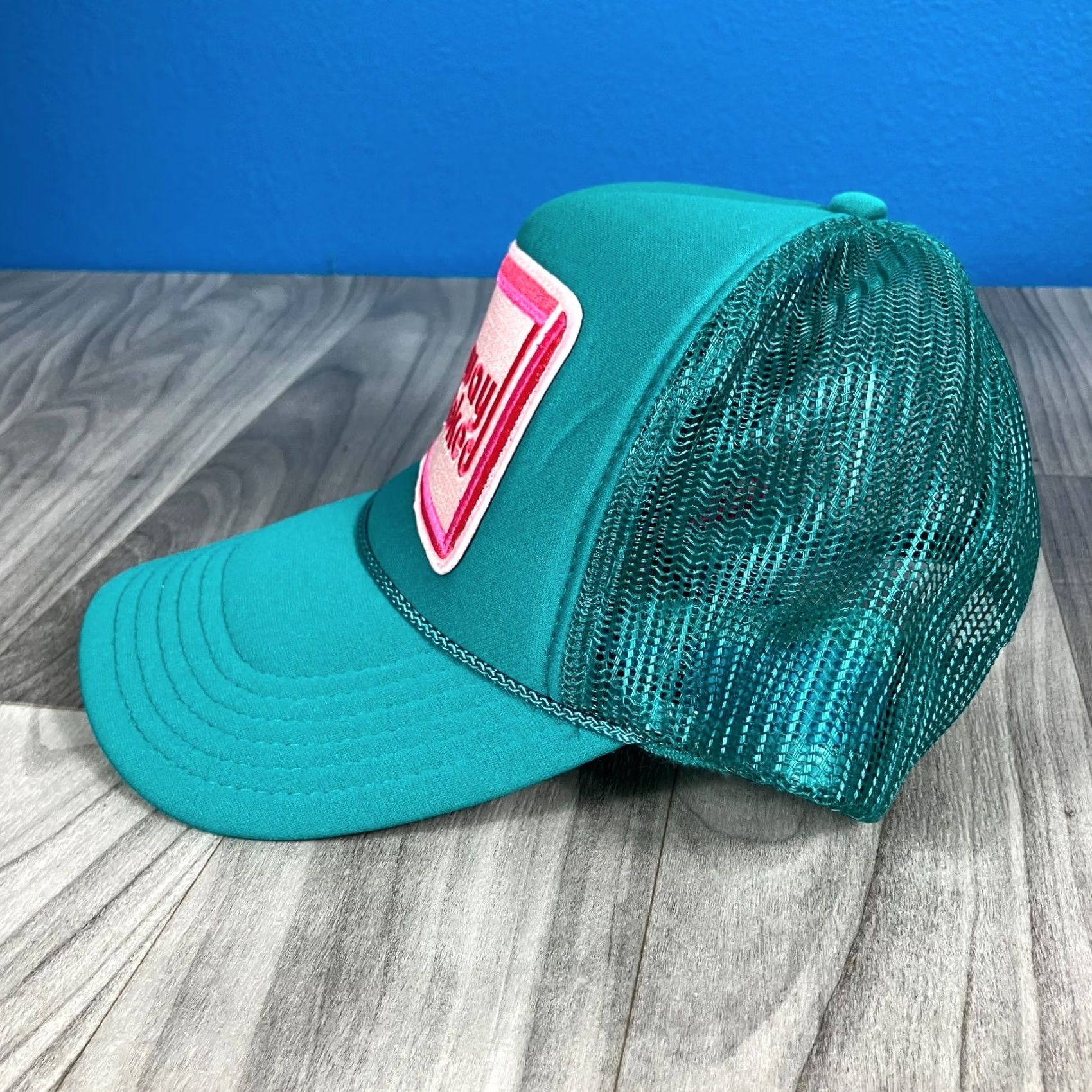Vintage Otto Fairway Stoked Golf Hat Blue Retro Snapback Adjustable One Size Size ONE SIZE - 2 Thumbnail