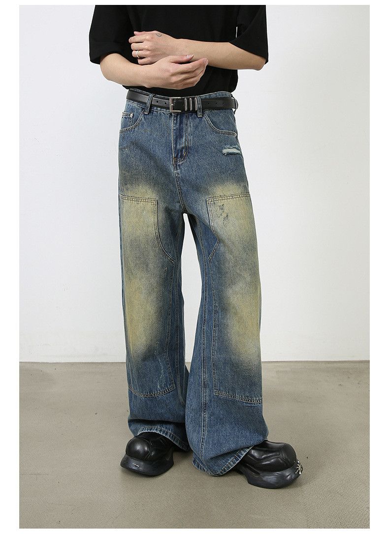 Japanese Brand × Vintage Vintage American high street loose distressed work jeans Size US 32 / EU 48 - 2 Thumbnail