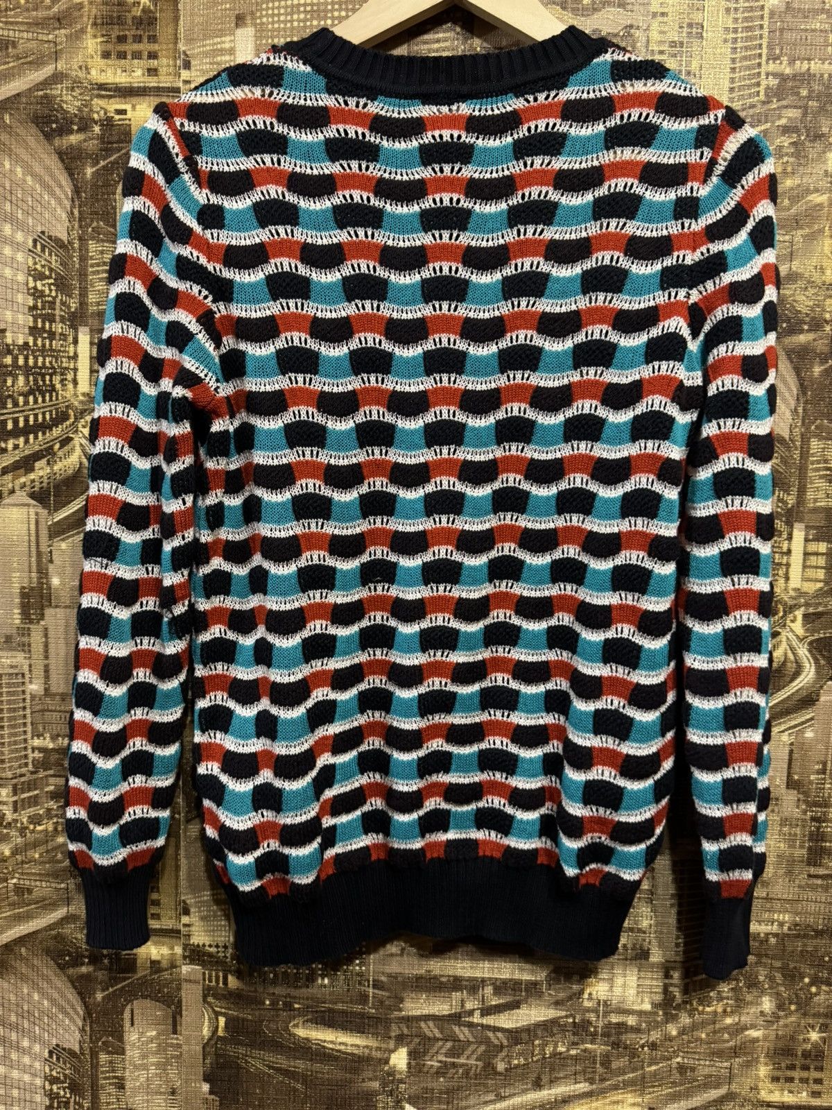 Missoni M Missoni Striped Multi Color Sweater Size M / US 6-8 / IT 42-44 - 7 Thumbnail