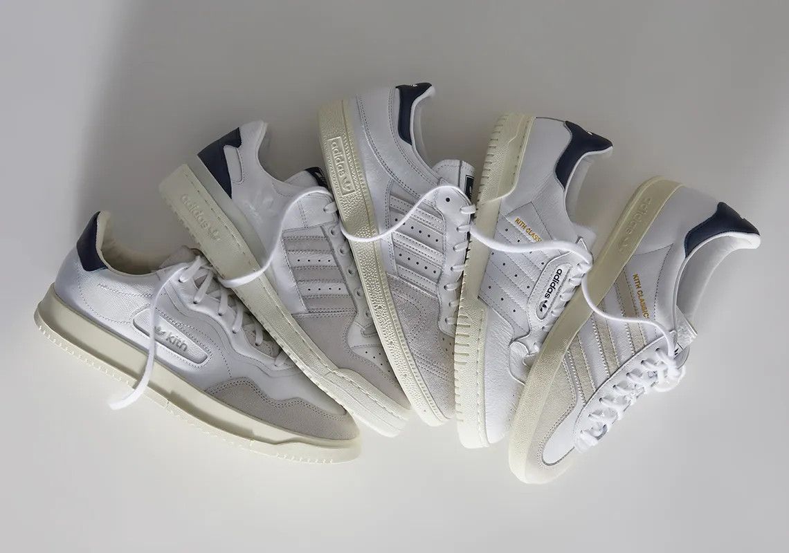 Adidas × Kith Kith x Adidas Forum Low 'Classics Program Navy' Sneakers Size US 9.5 / EU 42-43 - 2 Thumbnail