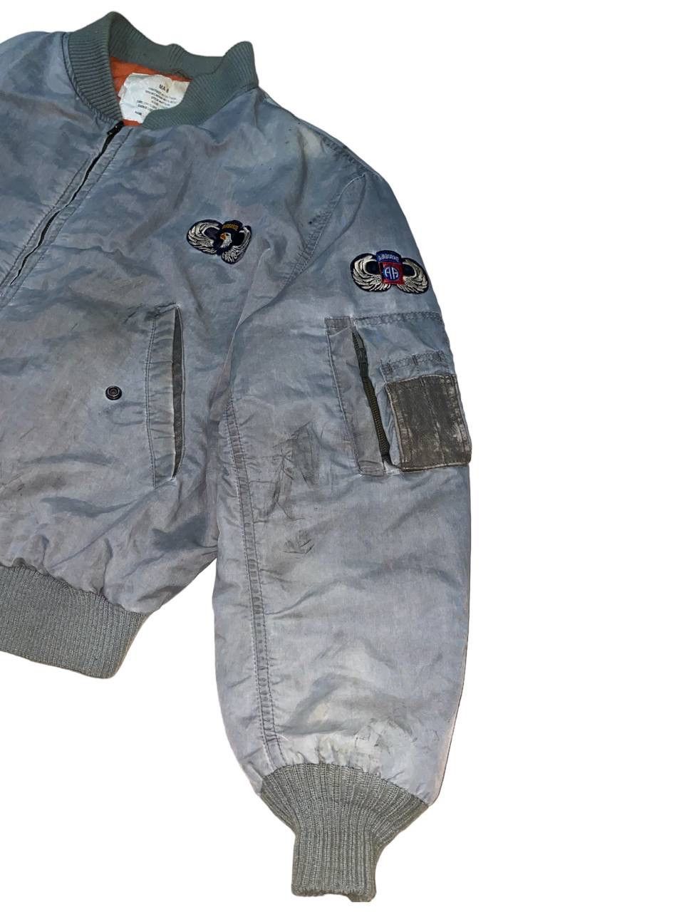 Other Vintage Us Air Force Airbone Bomber Jacket Size US M / EU 48-50 / 2 - 3 Thumbnail