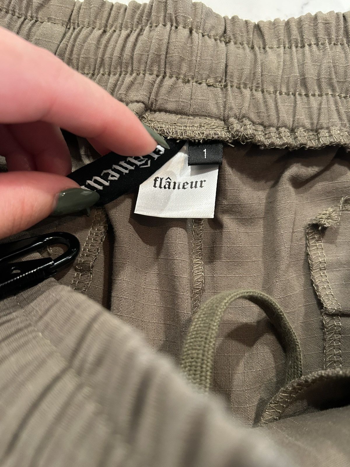 Designer Flâneur Homme 58 pocket shorts Size US 29 - 2 Thumbnail