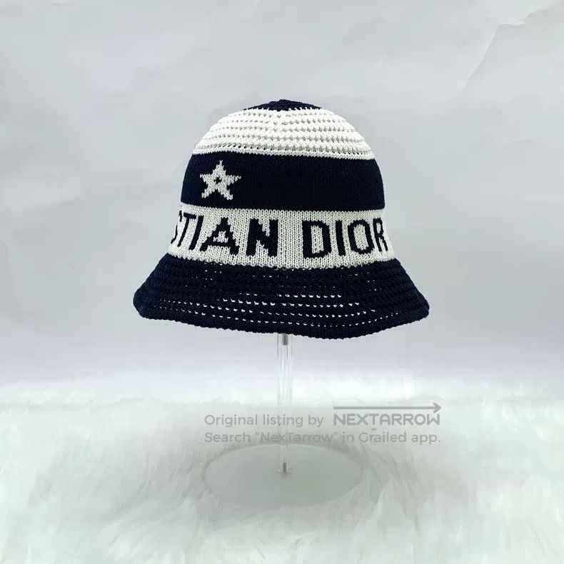 Dior Dior SizeS Colour-blocked five-pointed star logo letter cot Size ONE SIZE - 3 Thumbnail