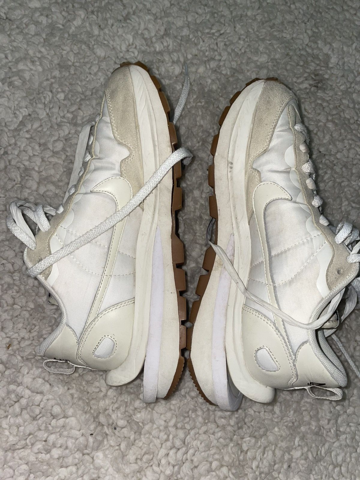 Nike Nike sacai vapor waffle sail gum Size US 8.5 / EU 41-42 - 6 Thumbnail