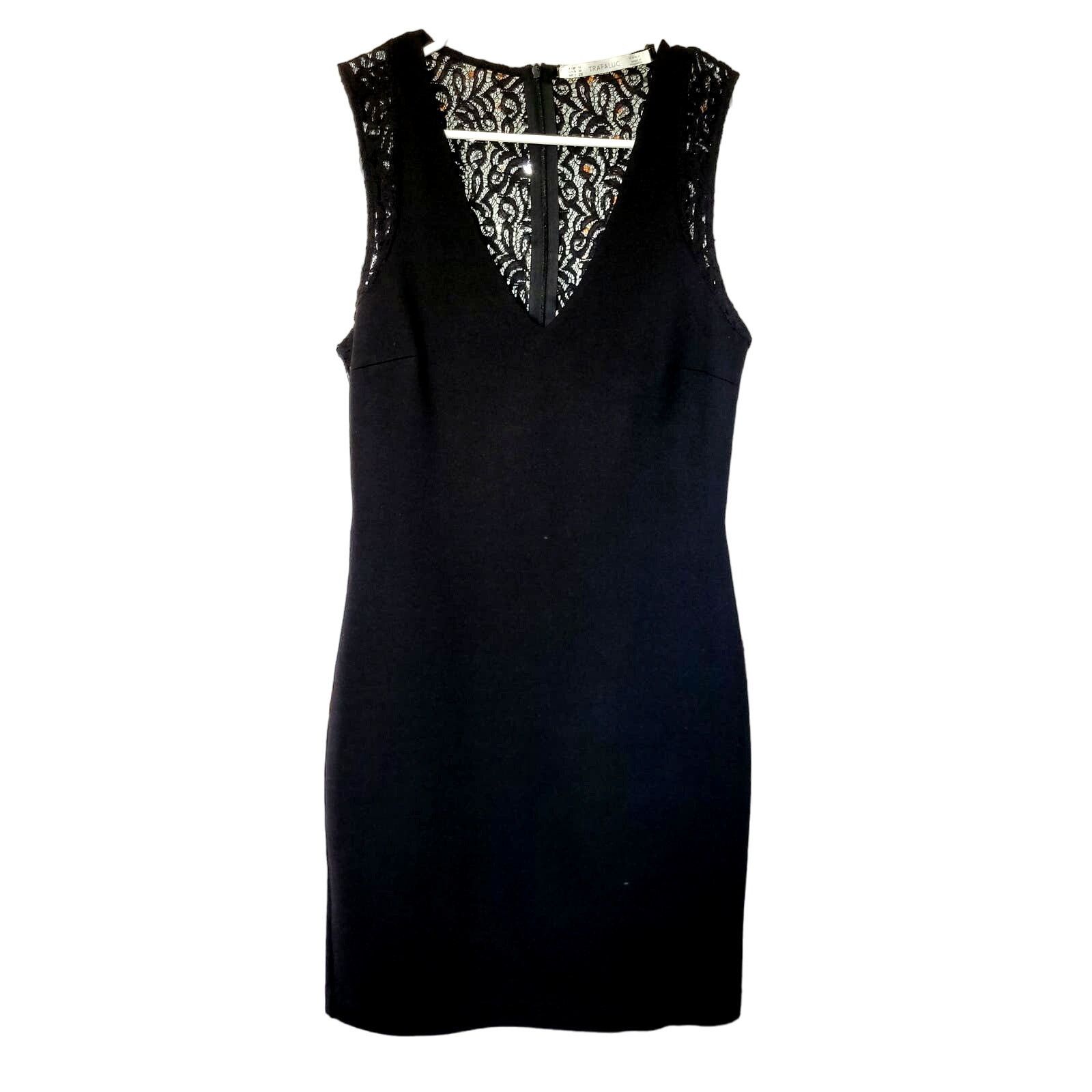 Zara ZARA LACE TRIM FITTED DRESS | Grailed