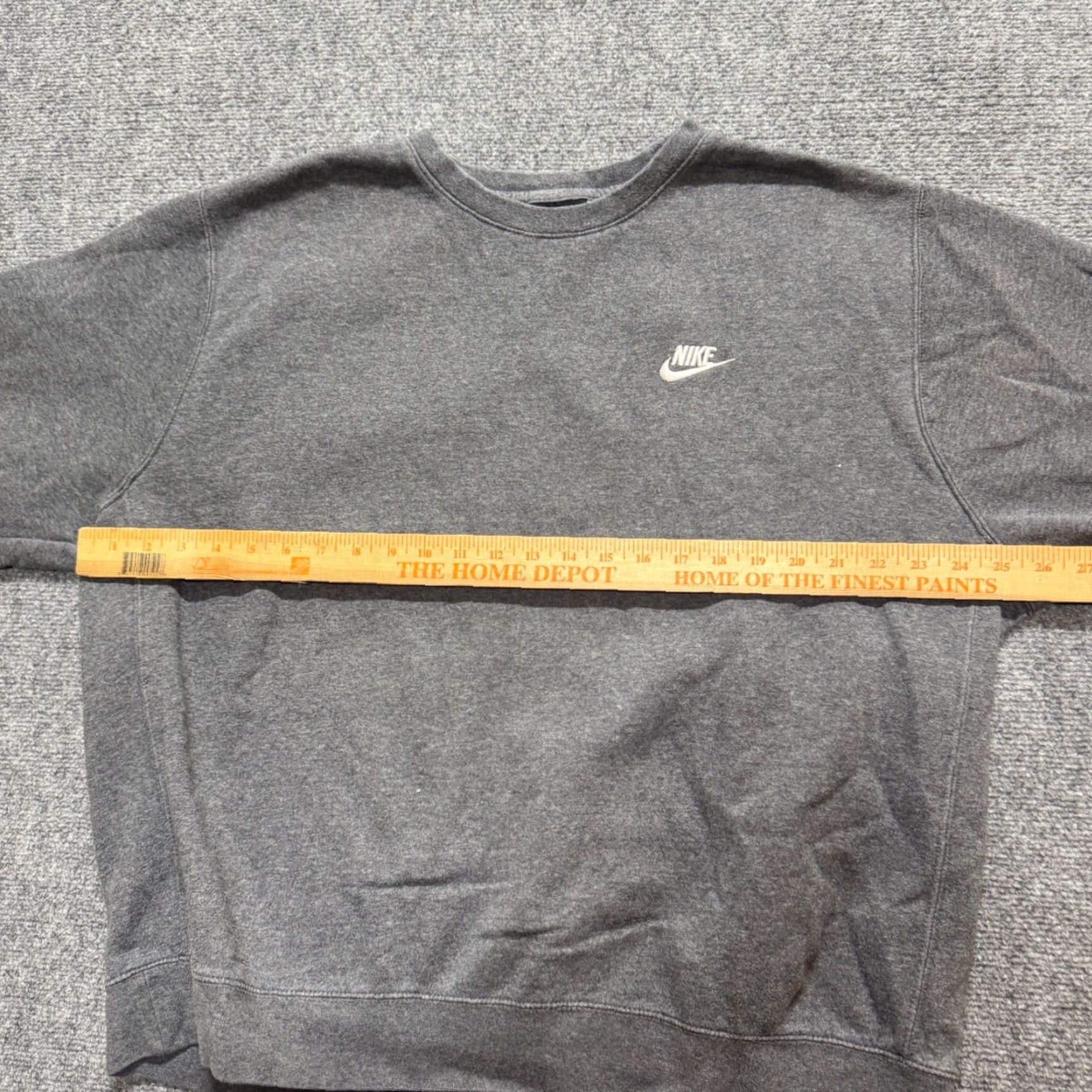 Nike Nike Sweatshirt Men's XL Pullover Regular Gray Cotton Stained Activewear Size US XL / EU 56 / 4 - 5 Thumbnail