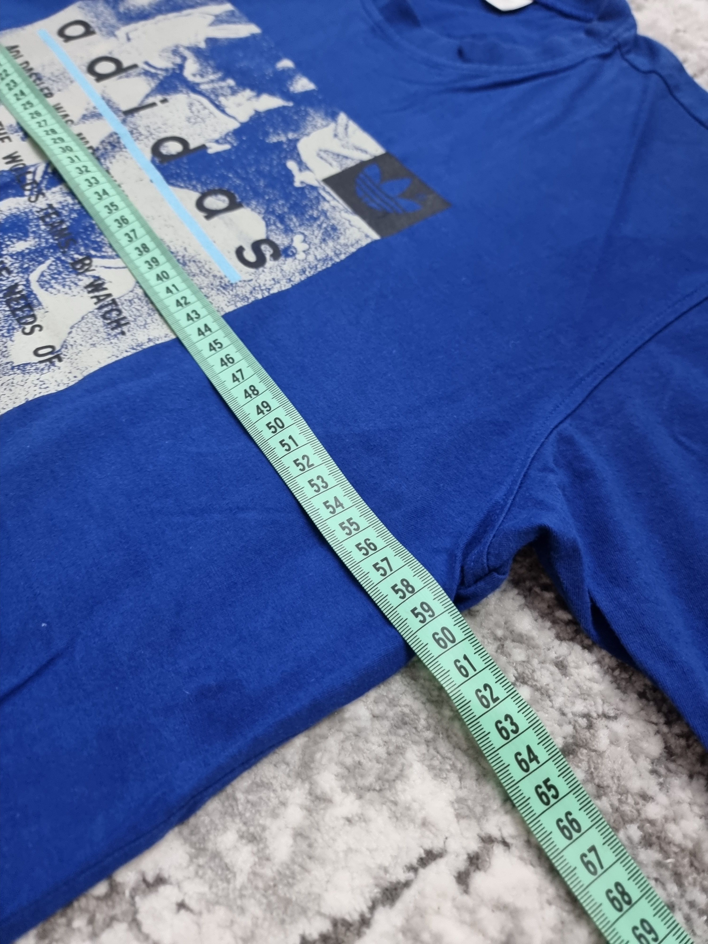 Adidas Vintage Adidas T-shirt Size US L / EU 52-54 / 3 - 7 Thumbnail