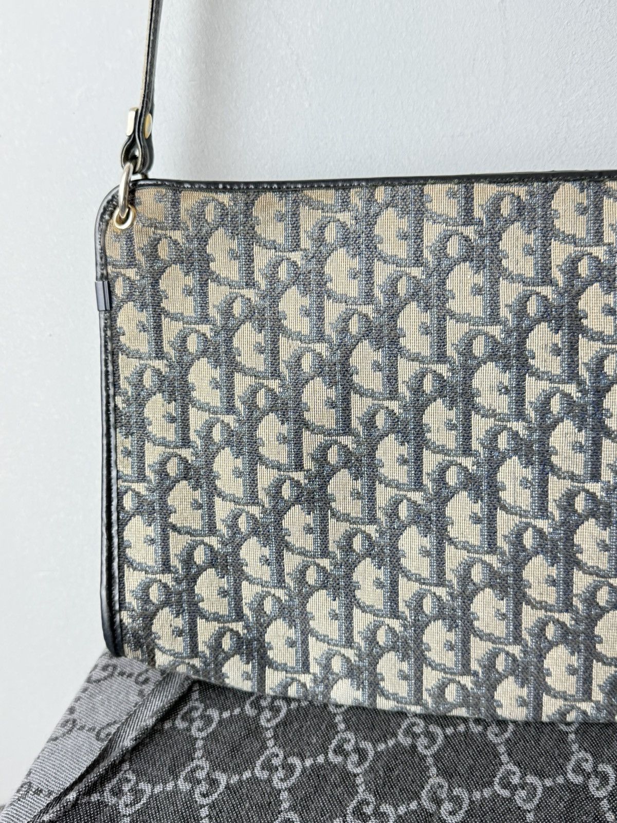 Dior 💥Rare! Vintage Dior Hand Bag Monogram Y2K Archive Size ONE SIZE - 5 Thumbnail