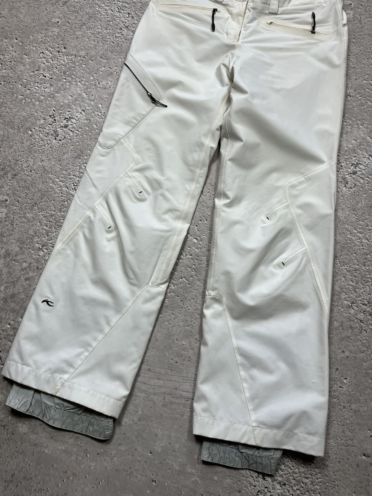 KJUS Kjus Women’s White Ski Pants Thinsulate Waterproof Snow Size 28" / US 6 / IT 42 - 2 Thumbnail