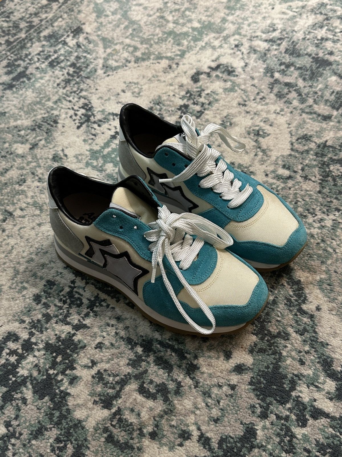 Other Atlantic Stars Made in Italy Classic Low Top Sneakers Size US 5 / EU 37 - 1 Thumbnail