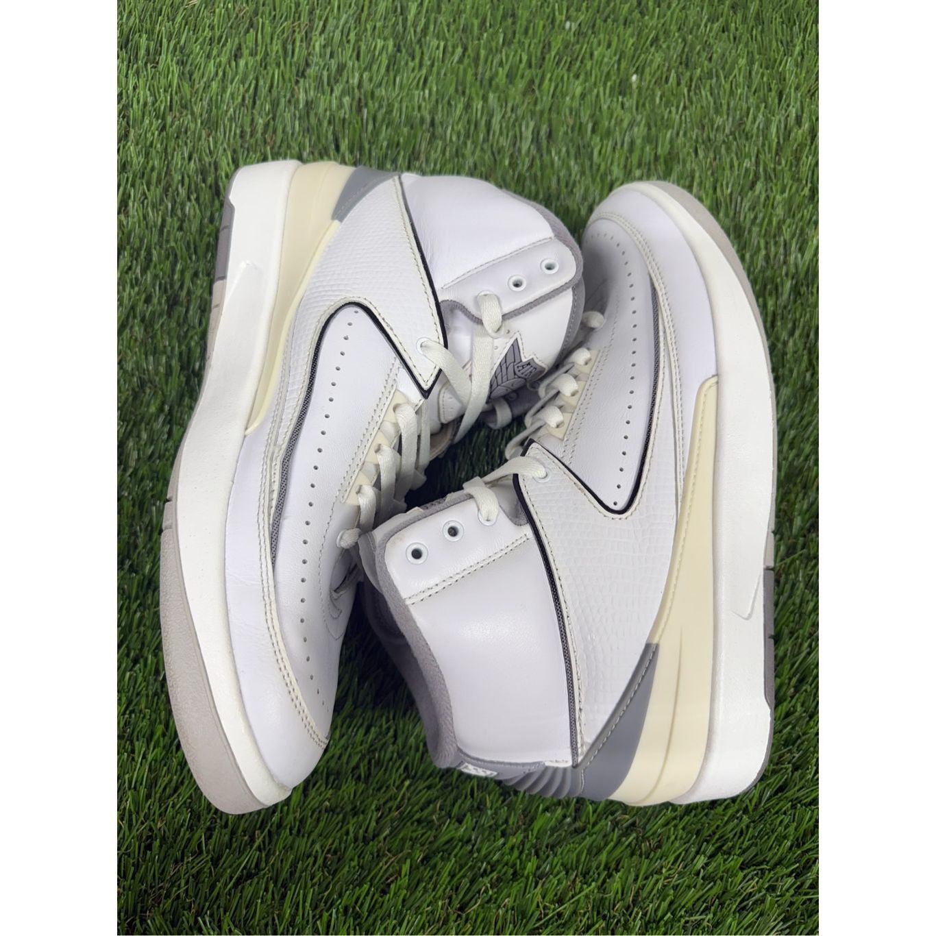Jordan Brand Size 9 Jordan 2 White Cement Grey Clean VNDS FIRE OG All Size US 9 / EU 42 - 6 Thumbnail