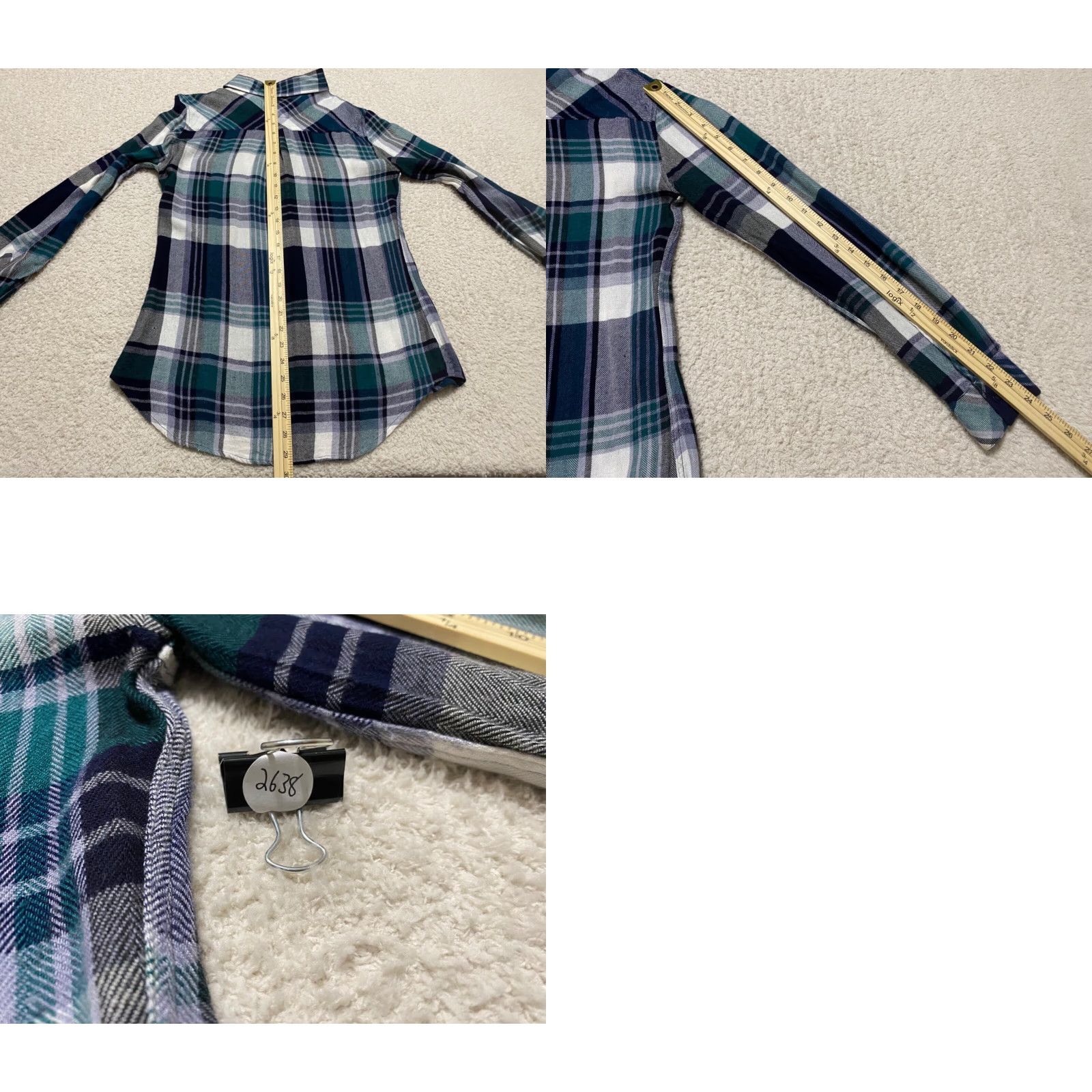 Rails **Rails Women's Small Multicolor Plaid Check Long Sleeve Shirt** User: **Rails Women's Small Multicolor Plaid Long Sleeve Shirt** Size S / US 4 / IT 40 - 8 Thumbnail
