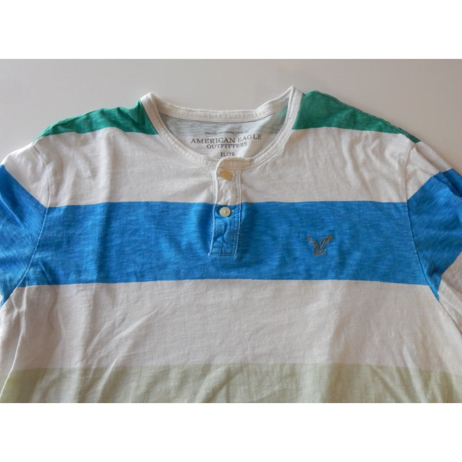 American Eagle Outfitters VINTAGE? American Eagle Mens Henley T Shirt Size XL? Size US XL / EU 56 / 4 - 2 Thumbnail
