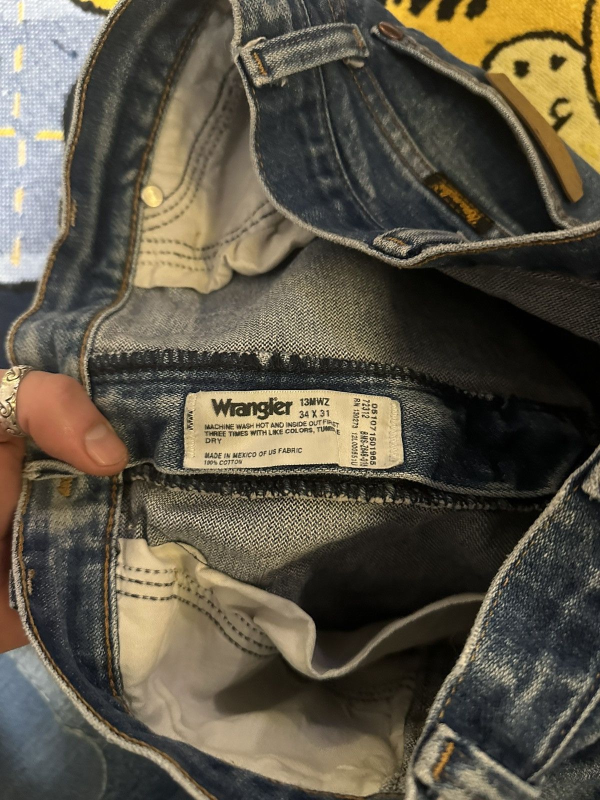 Wrangler Vintage Sun Faded Wrangler Cowboy Jeans Size US 33 - 4 Thumbnail
