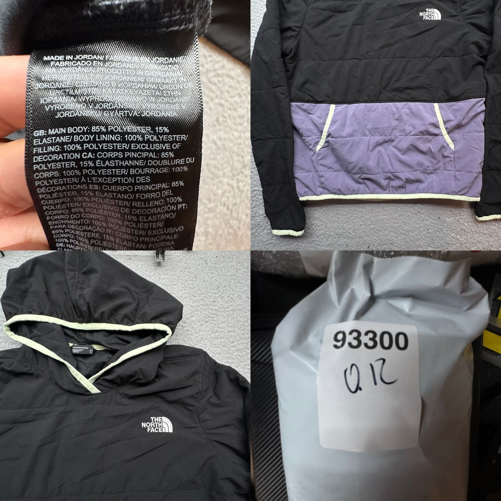 The North Face The North Face Mountain Sweatshirt Pullover Womens Small NF0A7UPZ Black Purple Size S / US 4 / IT 40 - 8 Thumbnail