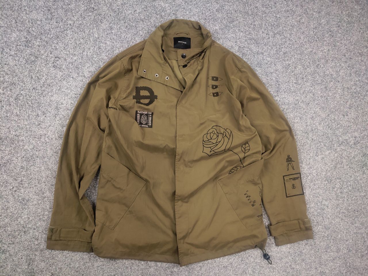 Drop Dead Clothing Drop Dead Clothing This Cruel World Oliver Overshirt Jacket Size US S / EU 44-46 / 1 - 9 Thumbnail