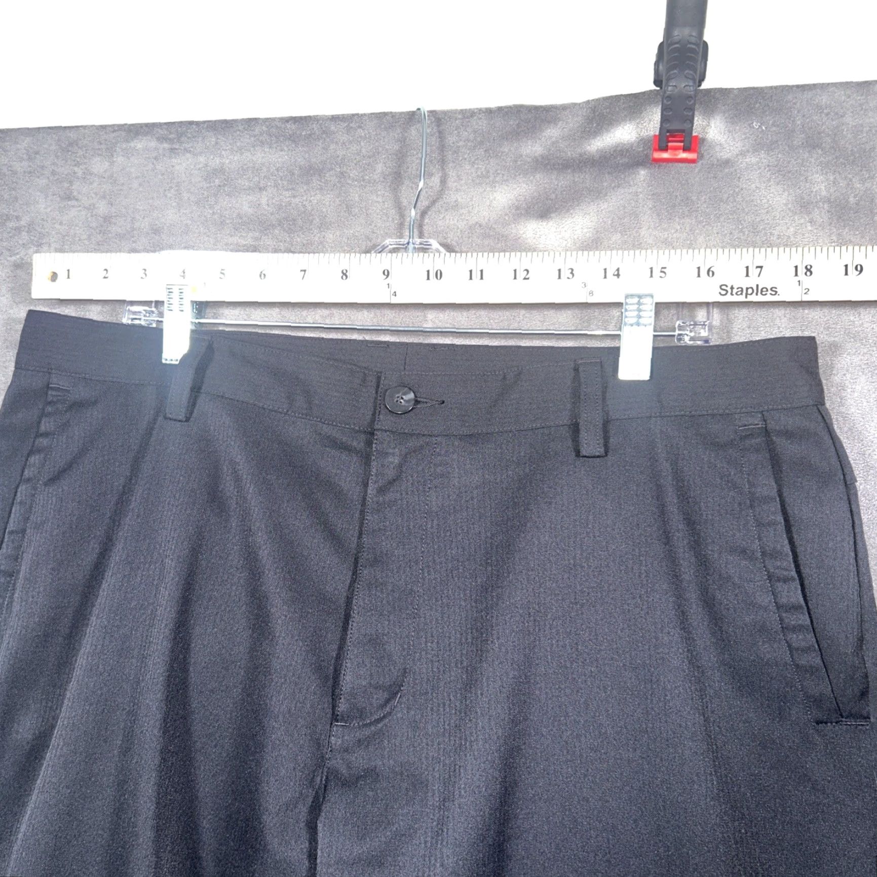 Adidas Adidas Climacool Pants Mens 36x34 Black Vented Regular Straight Inseam 34 Pro Dry Plus Khakis Breathable Activewear Golf Walking Size US 36 / EU 52 - 3 Thumbnail