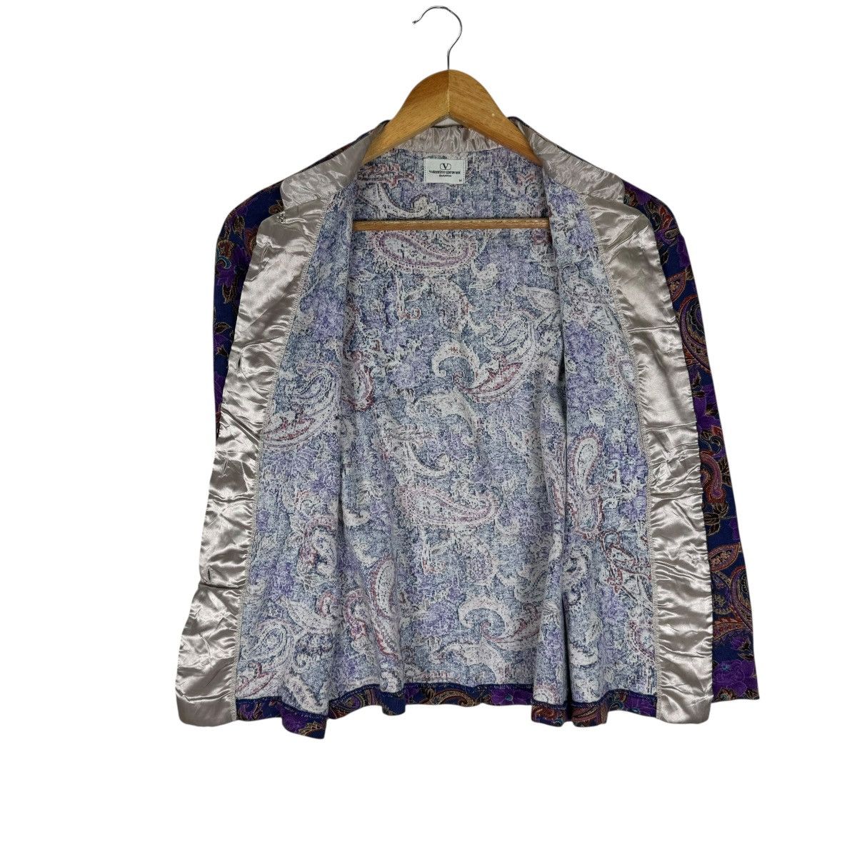 Valentino ☀️VALENTINO GARAVANI BODYWEAR PAISLEY JACKET Size M / US 6-8 / IT 42-44 - 11 Thumbnail