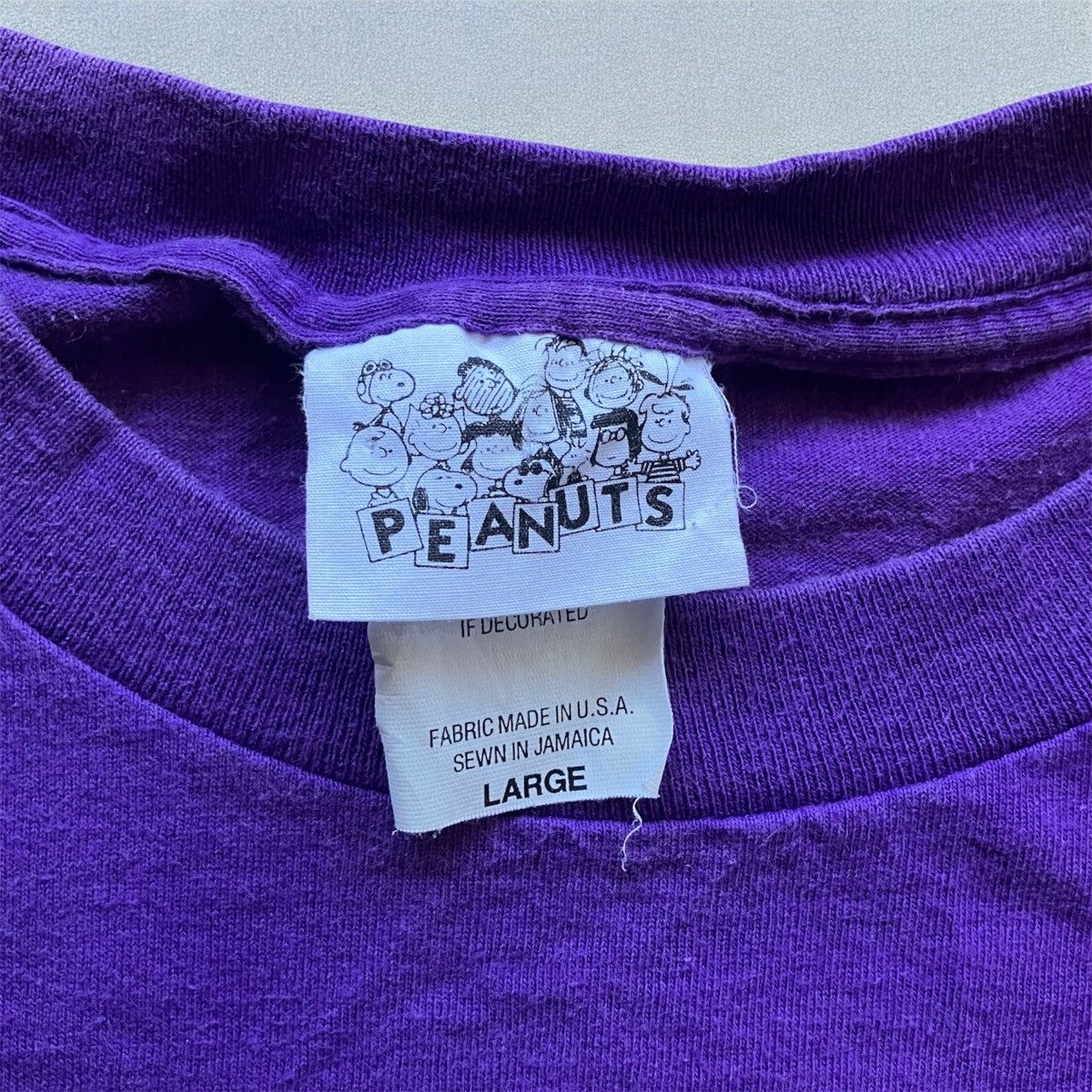Peanuts Vintage 90s Peanuts Shirt Lucy Perky tee VTG snoopy cartoons Size US L / EU 52-54 / 3 - 7 Thumbnail