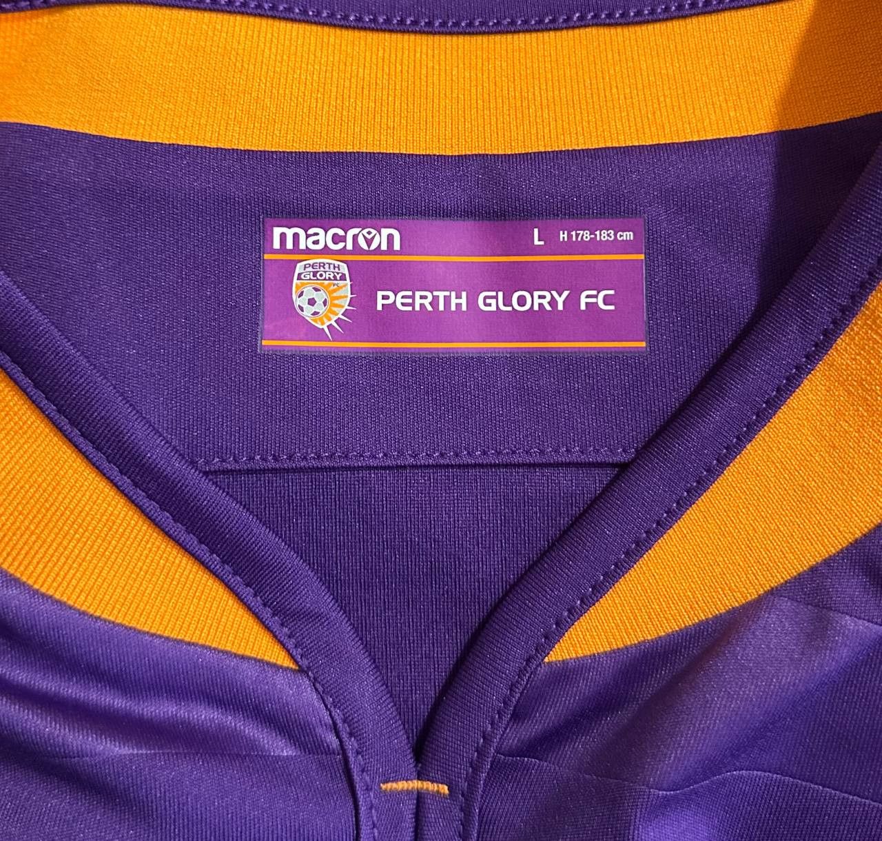 Macron PERTH GLORY 2020 2021 Home Football Shirt Jersey Macron Size US L / EU 52-54 / 3 - 7 Thumbnail