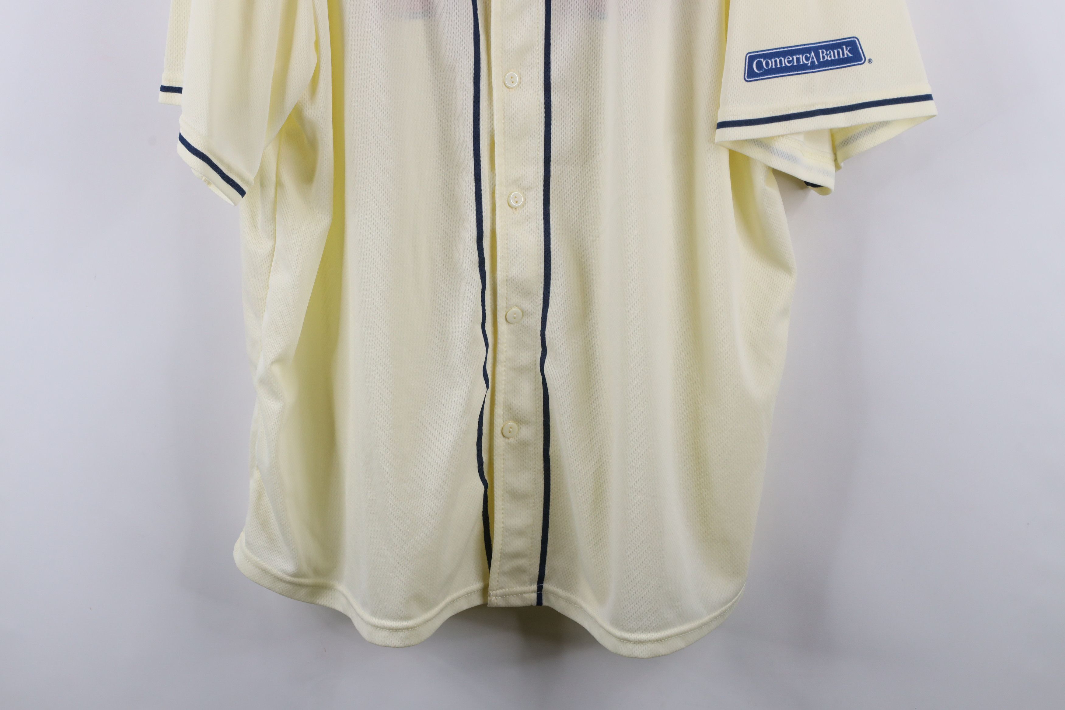 Vintage Vintage Y2K Detroit Stars Baseball Jersey Cream Polyester Size US XXL / EU 58 / 5 - 3 Thumbnail