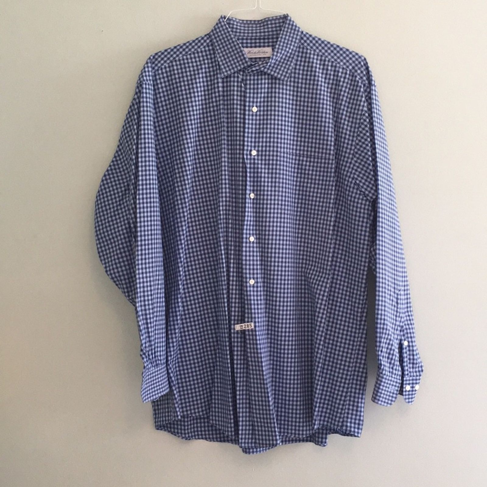 Brooks Brothers Brooks Brothers blue gingham button down shirt Size US XL / EU 56 / 4 - 2 Thumbnail