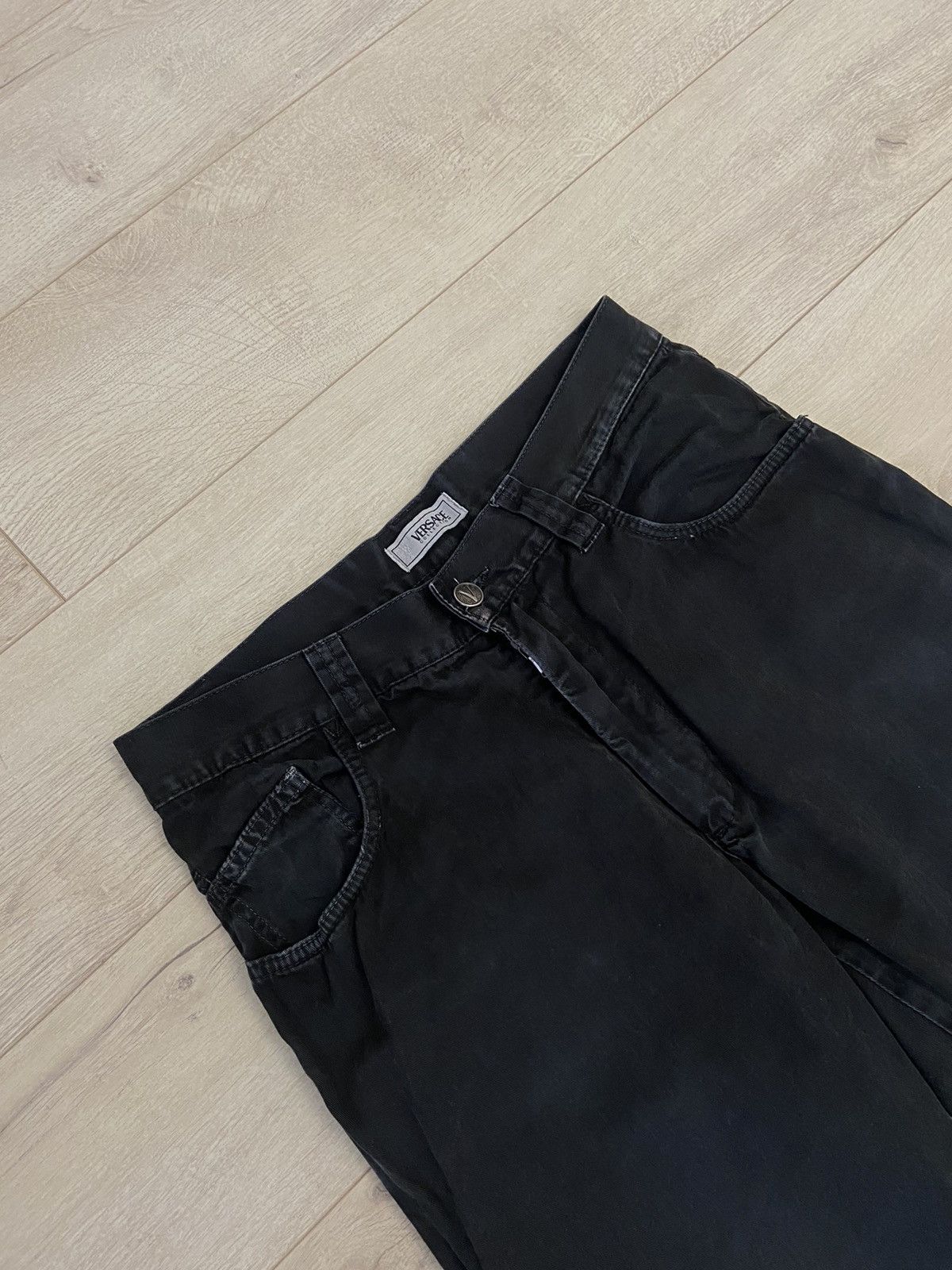 Versace Versace Collection Black Pants Jeans Size US 32 / EU 48 - 8 Thumbnail