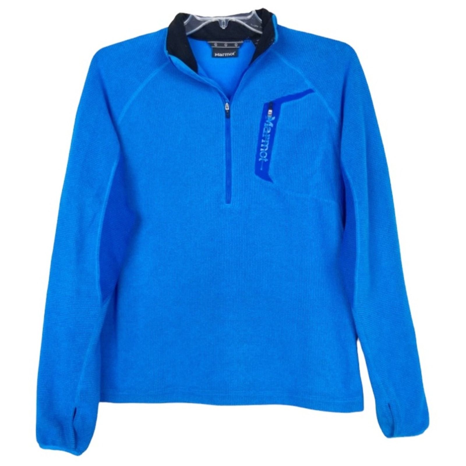 Marmot Marmot Blue Half Zip Pullover Sweater Sz M Size US M / EU 48-50 / 2 - 1 Thumbnail