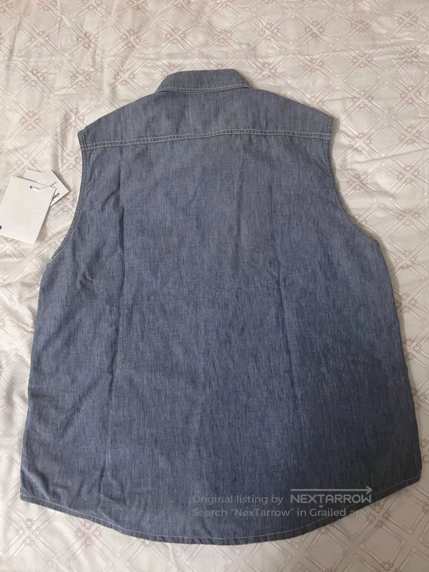 Visvim VISVIM 22SS Cut Off Chambray Shirt. Size US S / EU 44-46 / 1 - 2 Thumbnail