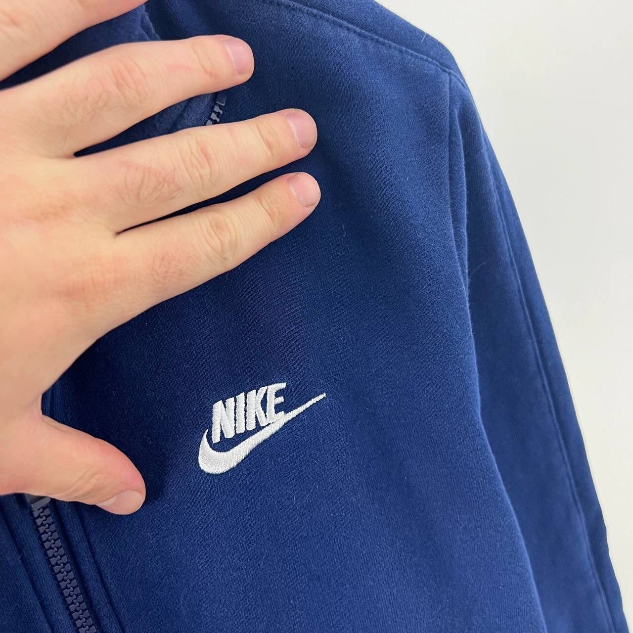 Nike Y2k Zip Sweatshirt Nike Mini Swoosh Oversized Size US S / EU 44-46 / 1 - 3 Thumbnail