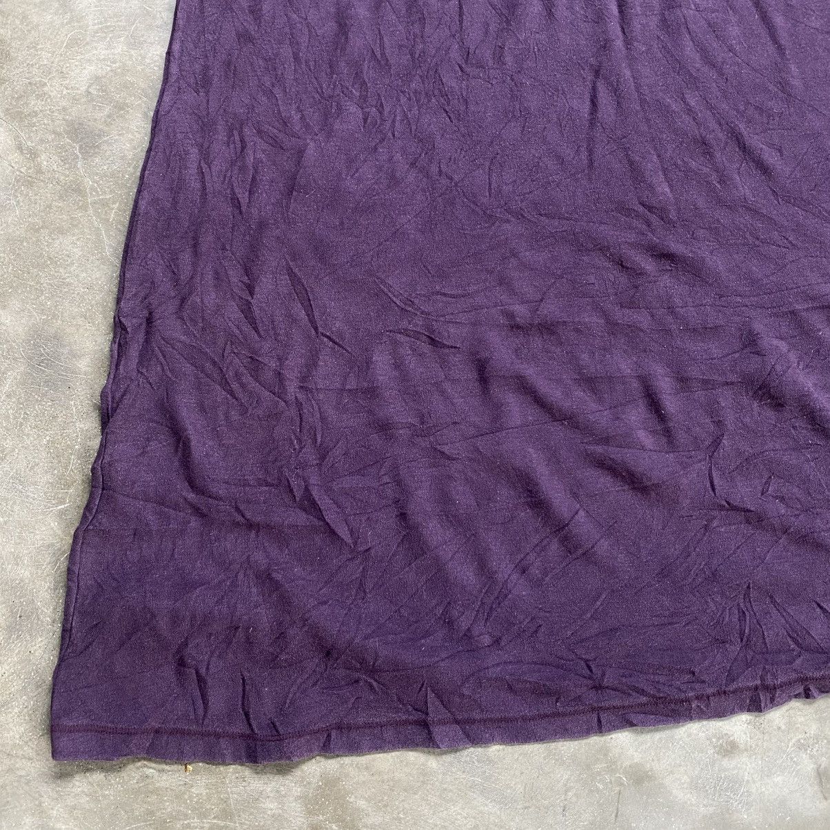 Y's Y's For Living By Yohji Yamamoto Dress Purple Size L / US 10 / IT 46 - 4 Thumbnail