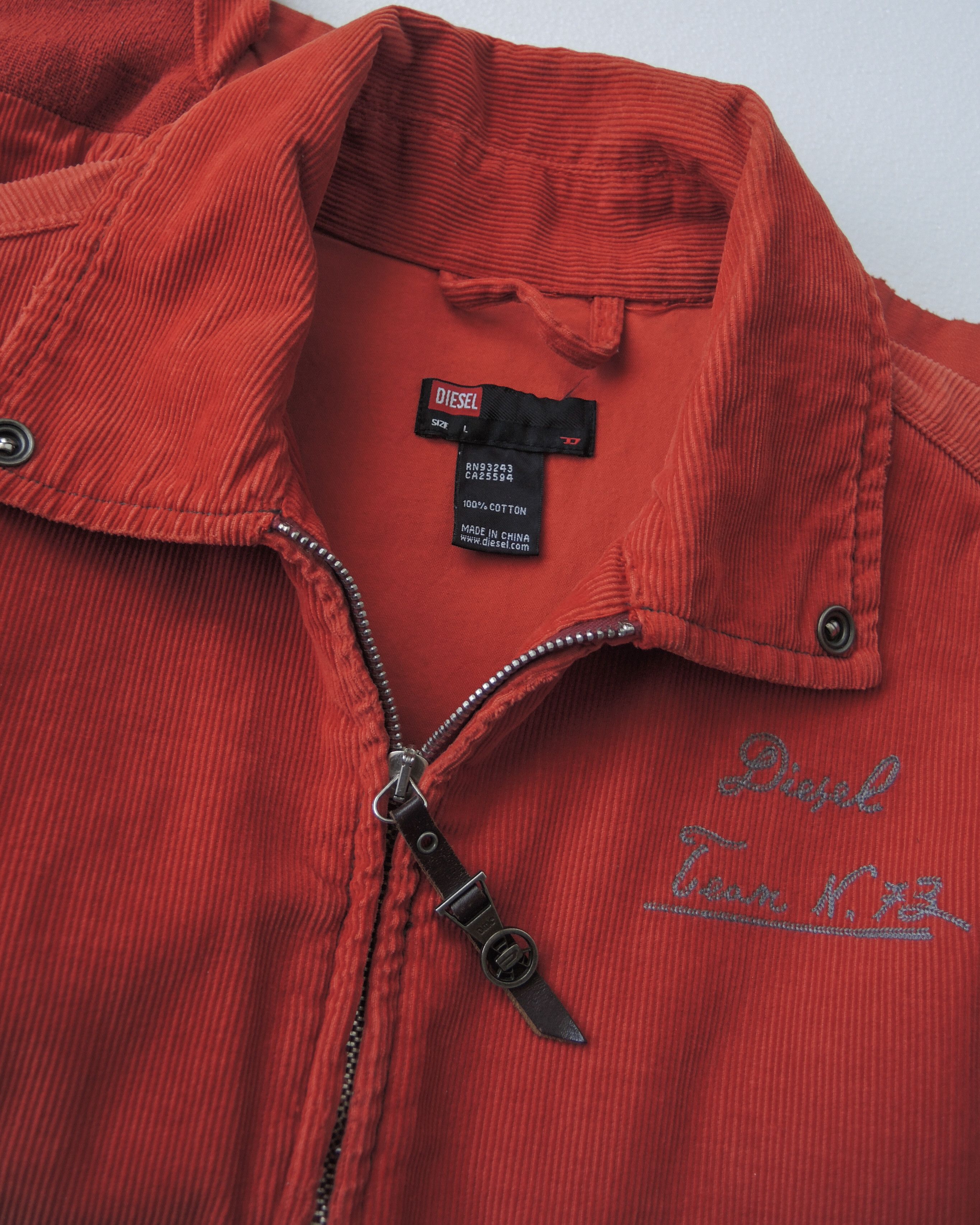 Diesel Diesel velvet embroidered jacket Size US L / EU 52-54 / 3 - 5 Thumbnail