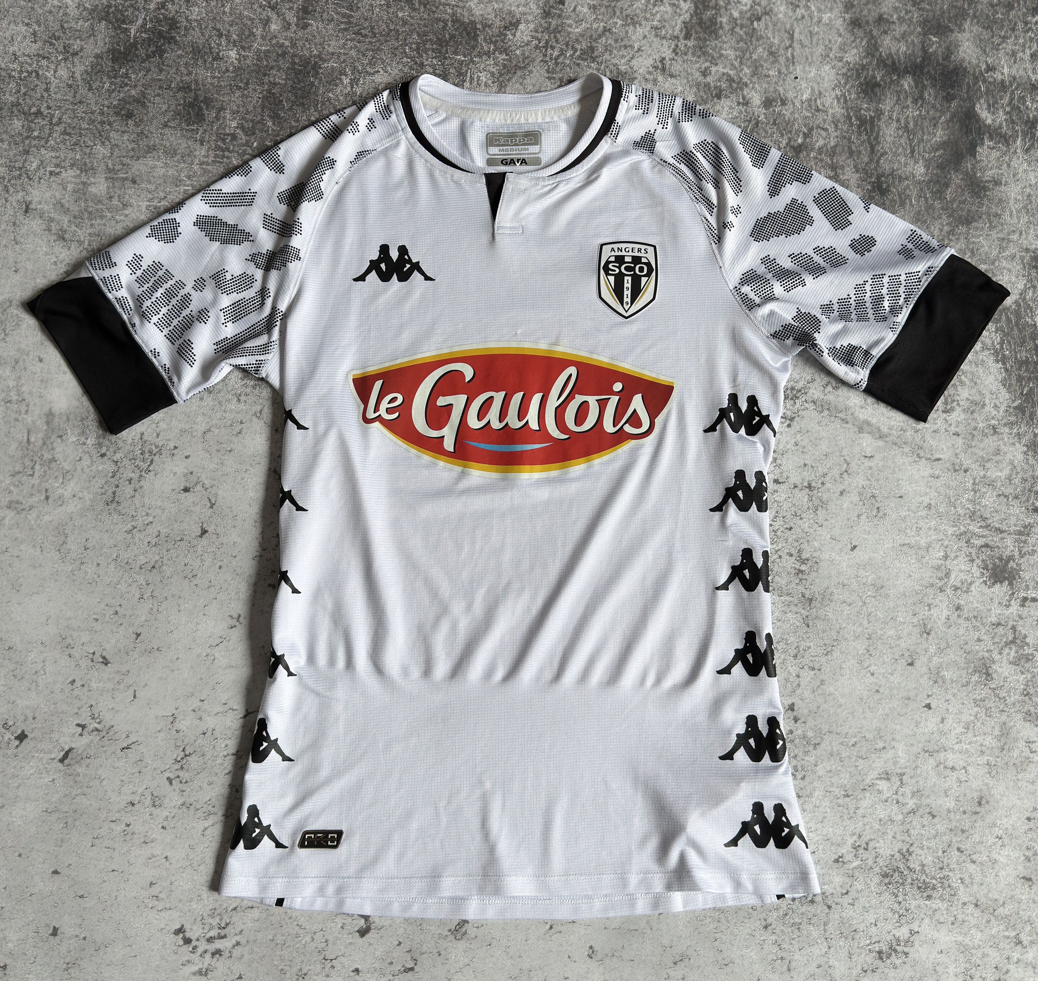 Kappa Angers 2020-21 Away Shirt Jersey Kappa Kombat Pro Men size M Size US M / EU 48-50 / 2 - 1 Thumbnail
