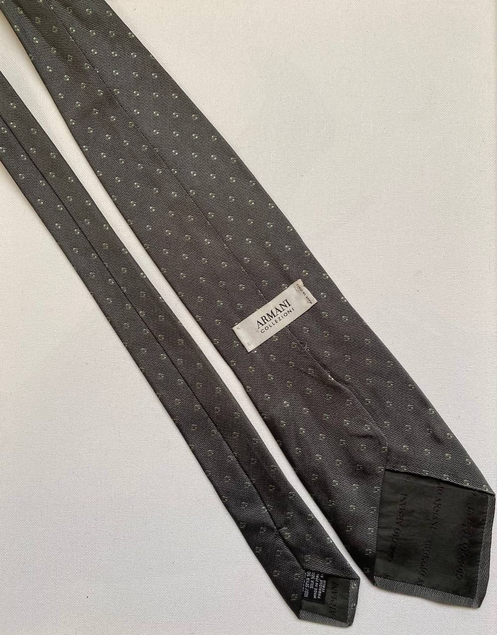 Armani Collezioni Giorgio Armani Collezioni Italy Silk Mens Tie Size ONE SIZE - 1 Thumbnail
