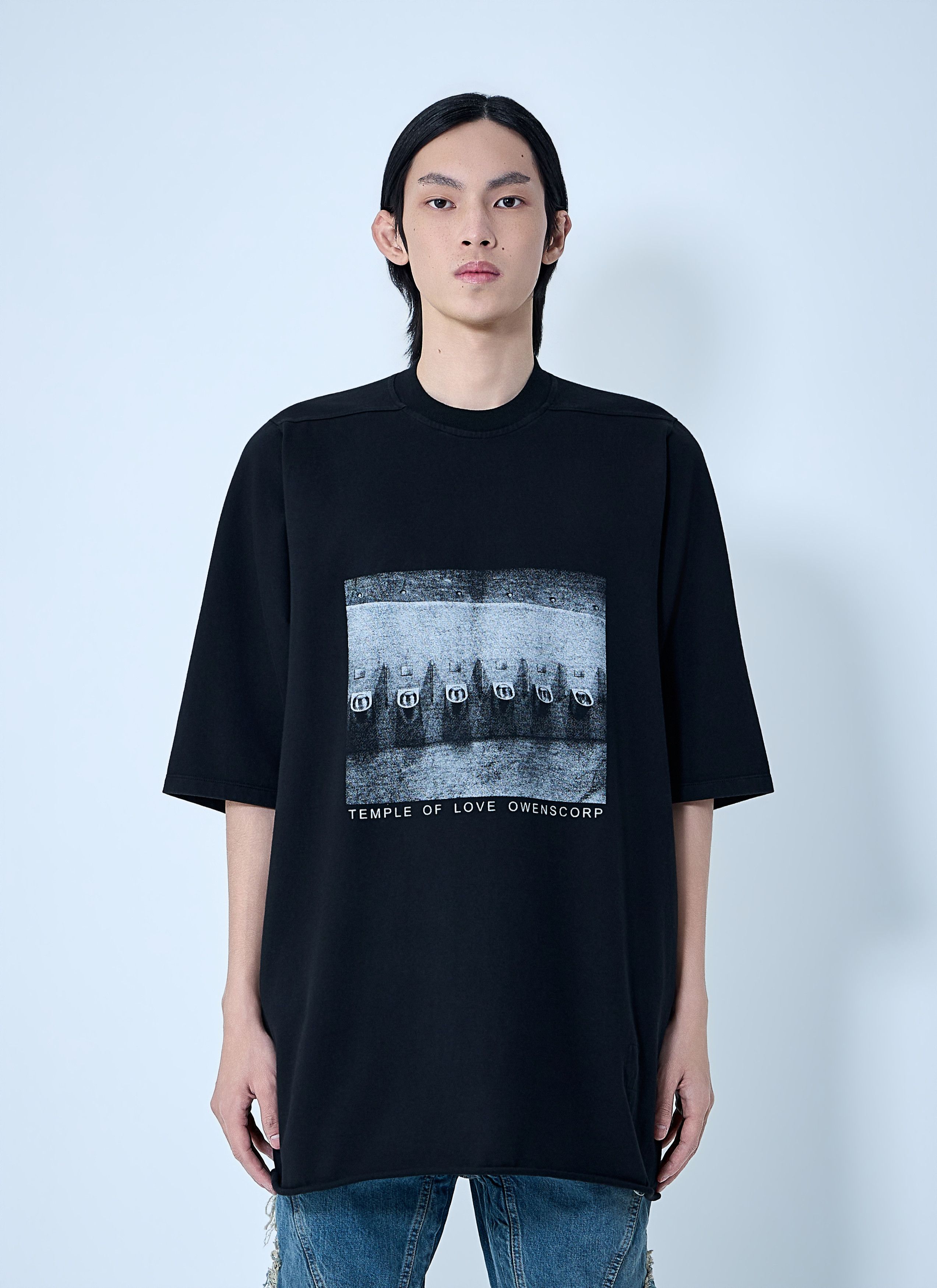 Rick Owens Drkshdw Jumbo SS T-Shirt Size US S / EU 44-46 / 1 - 1 Thumbnail