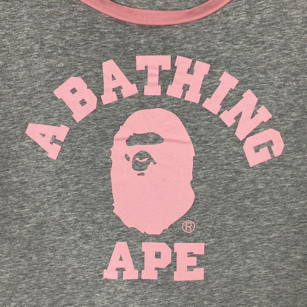 Bape BAPE College Raglan Tee Size XS / US 0-2 / IT 36-38 - 4 Thumbnail