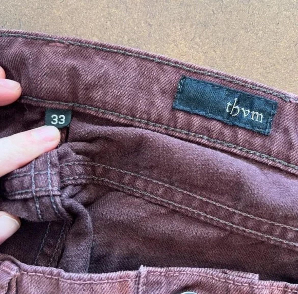 THVM THVM Jeans - Designer Men's 33W Size US 33 - 7 Thumbnail