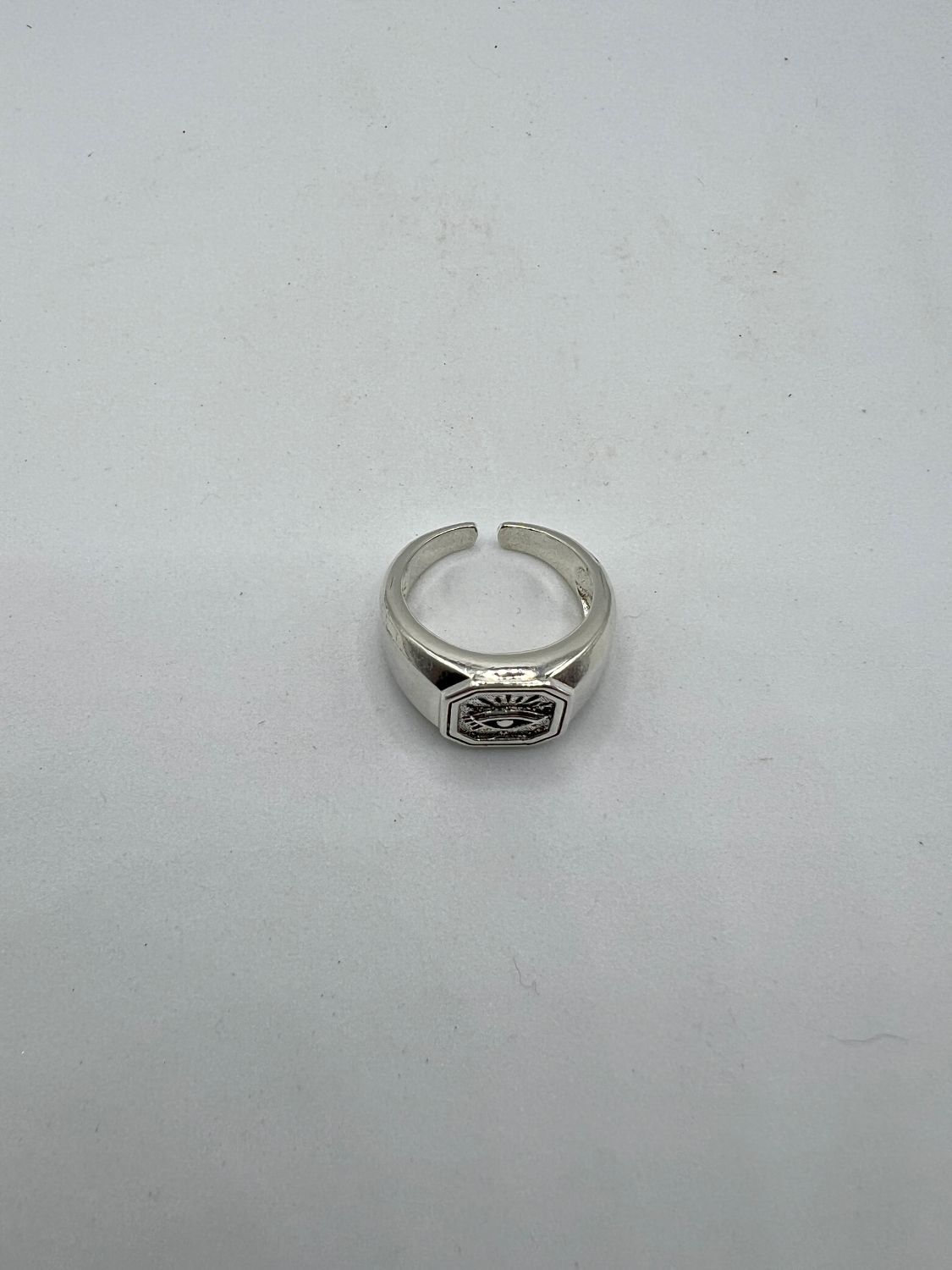 Jewelry Evil Eye Tibetan Silver Ring - Size 9.5 Size ONE SIZE - 4 Thumbnail