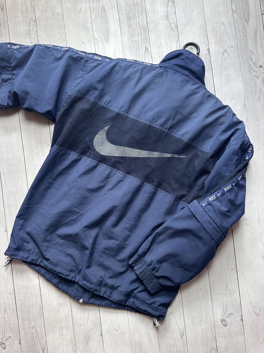 Nike × Vintage Vintage Nike track jacket size M big logo Size US M / EU 48-50 / 2 - 2 Thumbnail
