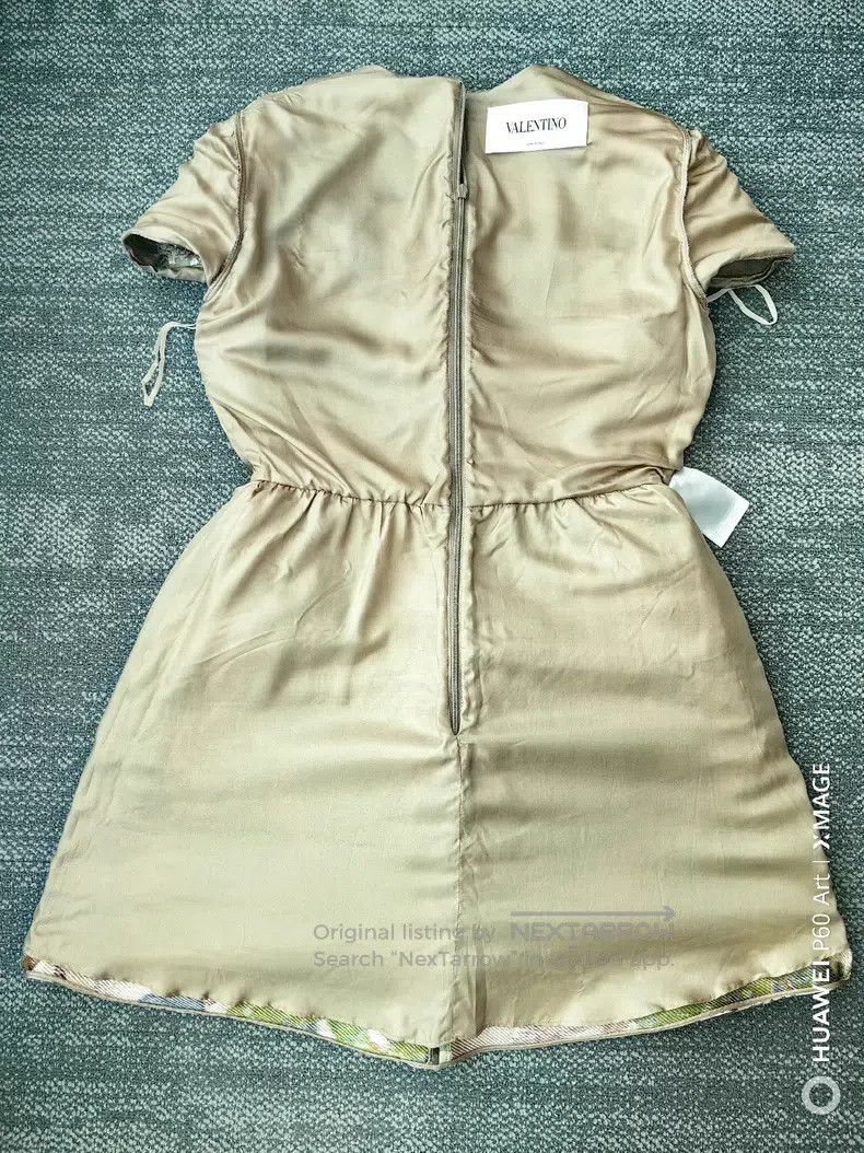 Valentino Valentino Brocade floral short-sleeved dress Size S / US 4 / IT 40 - 7 Thumbnail