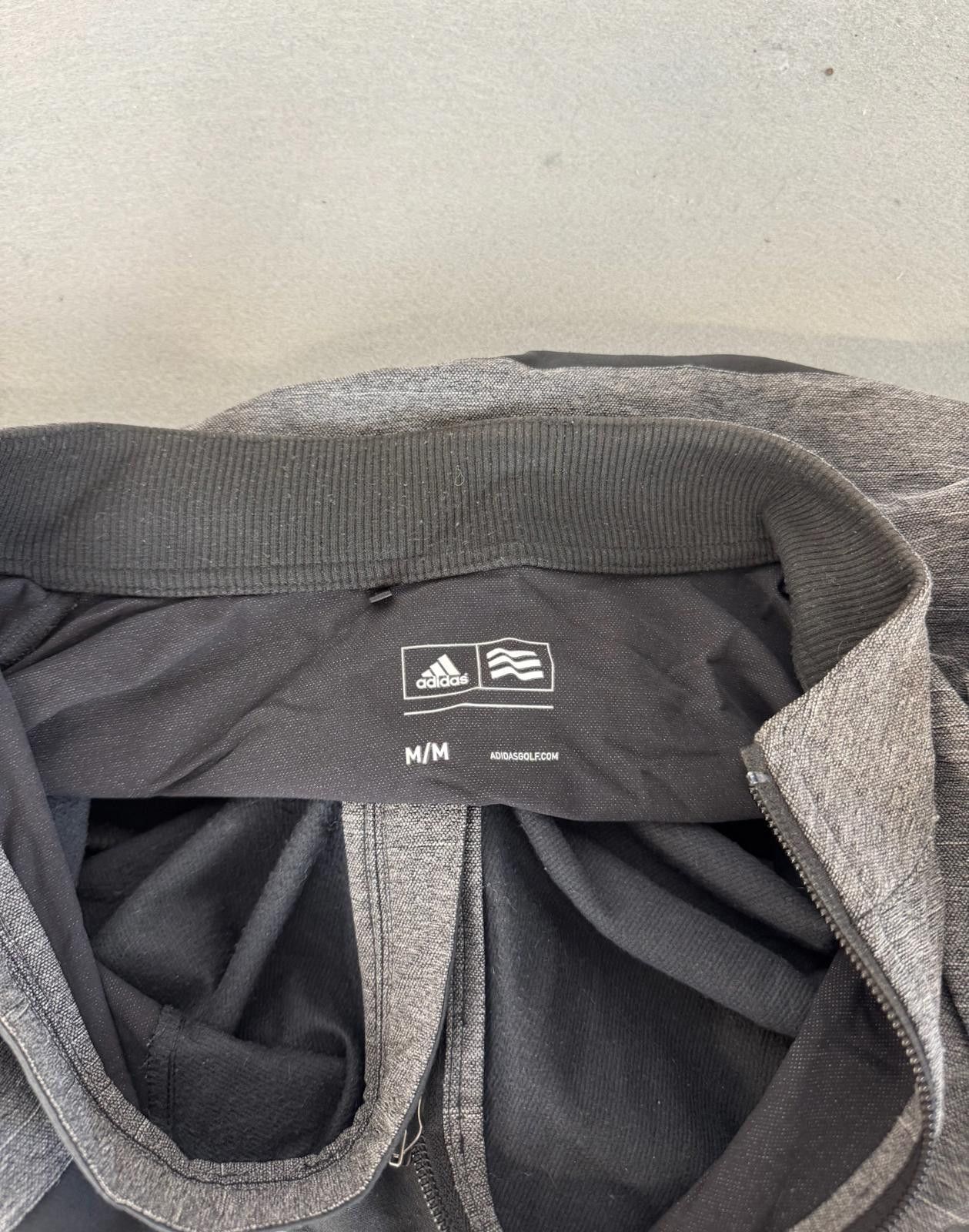 Adidas Adidas Men's Activewear Jacket Black and Gray Size M Size US M / EU 48-50 / 2 - 4 Thumbnail