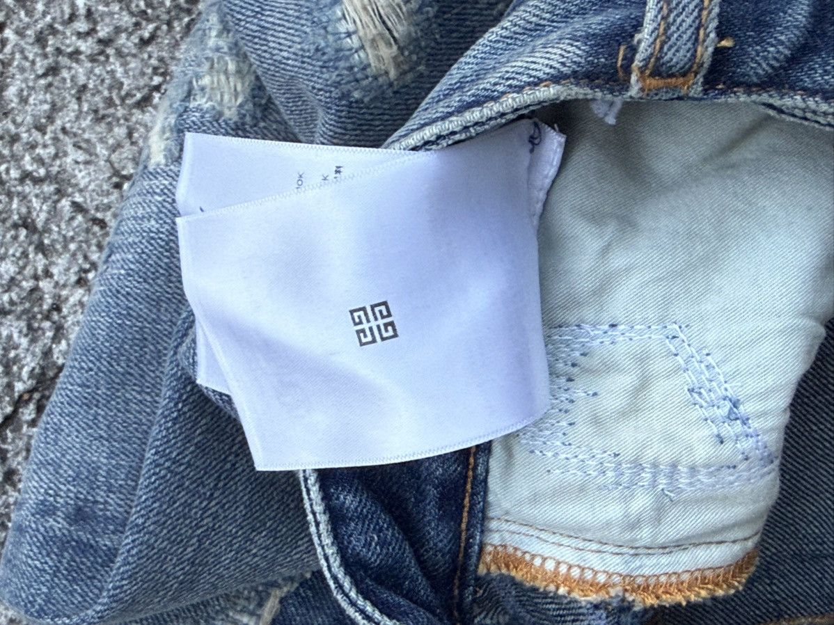 Givenchy Givenchy Boro Distressed Moleskin Denim Size US 30 / EU 46 - 13 Thumbnail