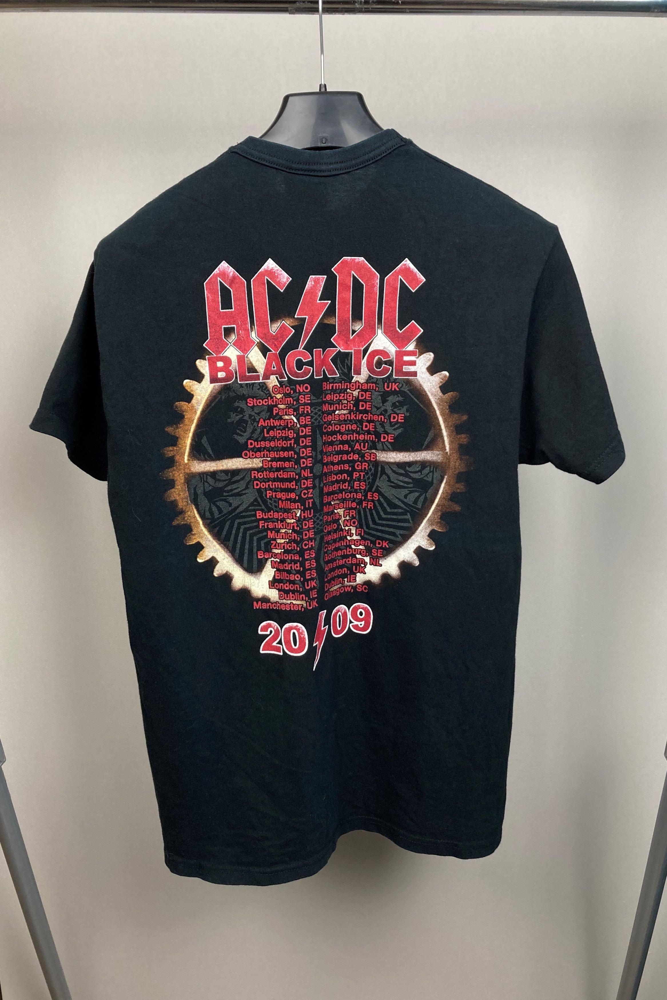 AC/DC Vintage 2009 Blck Ice Album Tour ACDC Graphic T Shirt Y2k Size US L / EU 52-54 / 3 - 6 Thumbnail